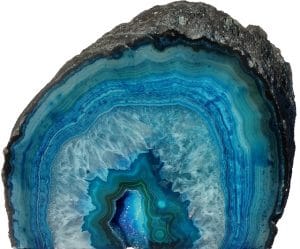 agate bleue (teinté)