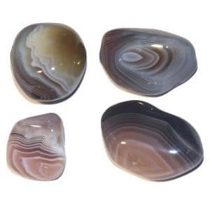 agate du botswana roulé