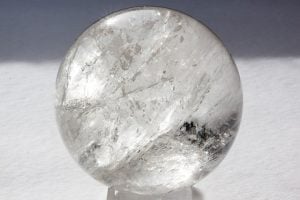 boule de cristal de roche