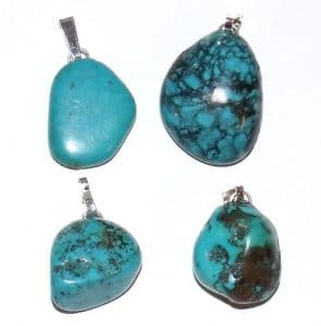 Pendentifs en turquoise