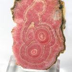 Tranche de rhodochrosite