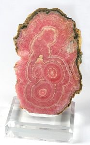 Tranche de rhodochrosite